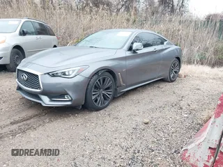 2018 Infiniti Q60 3.0t LUXE with VIN JN1EV7ELXJM392002, listed as a IAAI auction lot 41153596 with 51,369 mi miles. Bid and sale history available at carsss.com. Image 21.