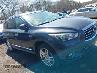 2014 Infiniti QX60 with VIN 5N1AL0MM7EC501977, listed as a IAAI auction lot 41942891 with Not Provided miles. Bid and sale history available at carsss.com. Image 12.