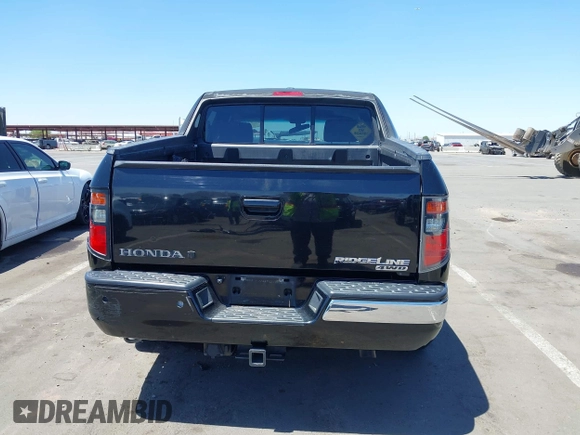 2008 Honda Ridgeline RTL with VIN 2HJYK16528H524064, listed as a IAAI auction lot 42588596 with 180,776 mi miles and . Bid and sale history available at DreamBid. Image 16.
