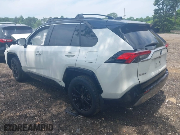 2022 Toyota RAV4 Hybrid XSE with VIN JTME6RFV2ND528229, listed as a IAAI auction lot 42573569 with 40,577 mi miles and . Bid and sale history available at DreamBid. Image 3.