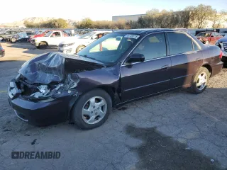 1998 Honda Accord EX z VIN 1HGCG6677WA164687, wystawiony jako Copart lot #46739515 z przebiegiem 187 458 mil mil oraz Szkoda całkowita • Salvage title. Historia ofert i sprzedaży dostępna na DreamBid. Obrazek 1.