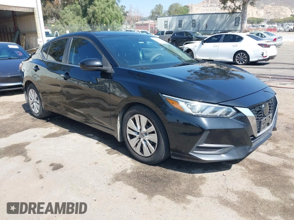 2020 Nissan Sentra S with VIN 3N1AB8BVXLY228512, listed as a IAAI auction lot 42095616 with 95,963 mi miles and . Bid and sale history available at DreamBid. Image 1.