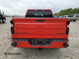 2020 Chevrolet Silverado 1500 Custom with VIN 3GCPWBEK9LG336880, listed as a Copart auction lot 86697014 with 92,820 mi miles and Salvage Title. Bid and sale history available at carsss.com. Image 6.