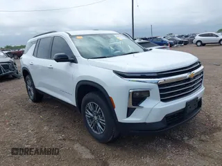 2024 Chevrolet Traverse FWD LT with VIN 1GNERGKS7RJ215585, listed as a IAAI auction lot 42187339 with 8,494 mi miles and . Bid and sale history available at DreamBid. Image 1.