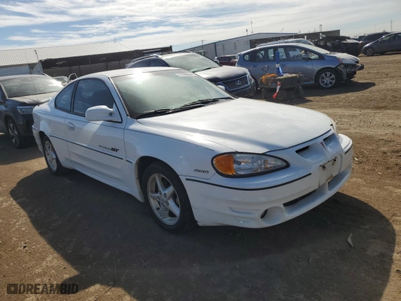2001 Pontiac Grand Am GT with VIN 1G2NW12E91M512826, listed as a Copart auction lot 71748504 with 91,761 mi miles and Non Repairable. Bid and sale history available at carsss.com. Image 4.