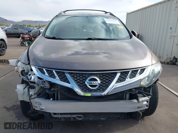 2014 Nissan Murano SL with VIN JN8AZ1MU8EW414942, listed as a IAAI auction lot 41939729 with 136,957 mi miles and . Bid and sale history available at DreamBid. Image 12.