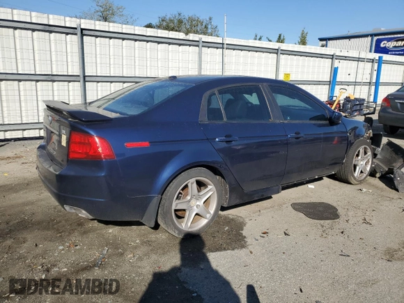 2006 Acura TL with VIN 19UUA66206A021400, listed as a Copart auction lot 55236325 with 212,985 mi miles and Salvage Title. Bid and sale history available at carsss.com. Image 3.