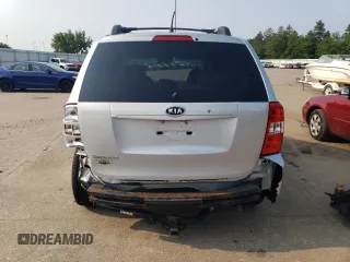 2008 Kia Sedona with VIN KNDMB133186266403, listed as a Copart auction lot 64000144 with 147,147 mi miles and Salvage Title. Bid and sale history available at carsss.com. Image 6.
