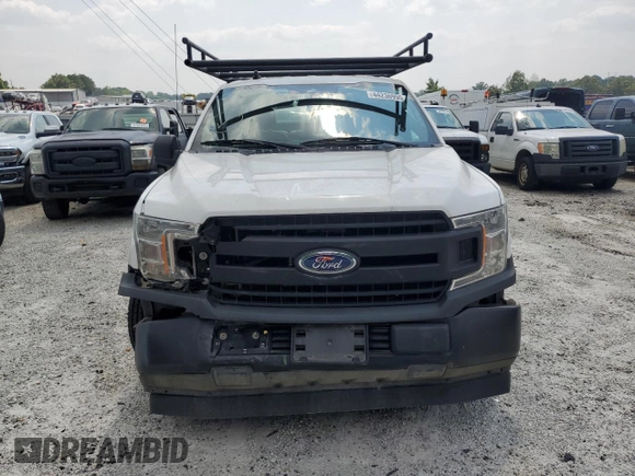 2020 Ford F-150 XL with VIN 1FTEX1CB0LFB98035, listed as a Copart auction lot 44236955 with 82,235 mi miles and Salvage title. Bid and sale history available at DreamBid. Image 5.