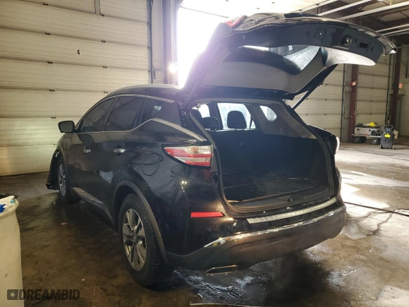 2015 Nissan Murano S with VIN 5N1AZ2MH4FN216933, listed as a Copart auction lot 46111835 with 165,323 mi miles and Salvage Title. Bid and sale history available at carsss.com. Image 2.
