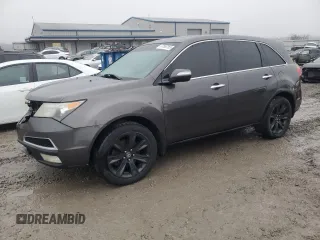 2012 Acura MDX Advance with VIN 2HNYD2H86CH518928, listed as a Copart auction lot 87596165 with 213,374 mi miles and Salvage Title. Bid and sale history available at DreamBid. Image 1.