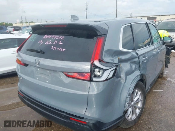 2024 Honda CR-V EX-L with VIN 2HKRS3H75RH312738, listed as a IAAI auction lot 41911442 with 18,164 mi miles and . Bid and sale history available at DreamBid. Image 4.