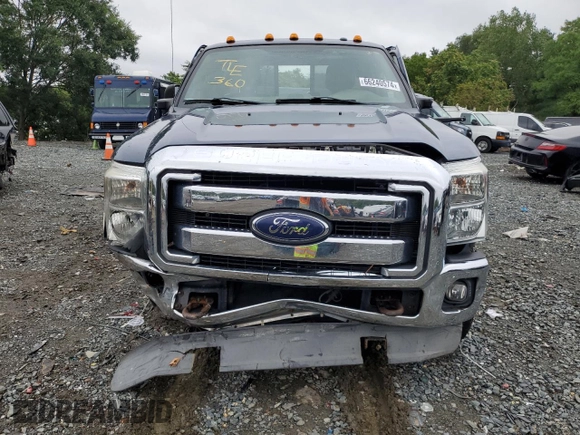 2013 Ford F-350 XL with VIN 1FT8X3B67DEA77863, listed as a Copart auction lot 66240574 with 189,210 mi miles and Salvage title. Bid and sale history available at DreamBid. Image 5.