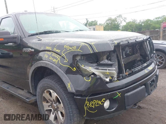 2013 Ford F-150 XL z VIN 1FTFW1EF2DFC52279, wystawiony jako IAAI lot #42541080 z przebiegiem 161 469 mil mil oraz . Historia ofert i sprzedaży dostępna na DreamBid. Obrazek 18.