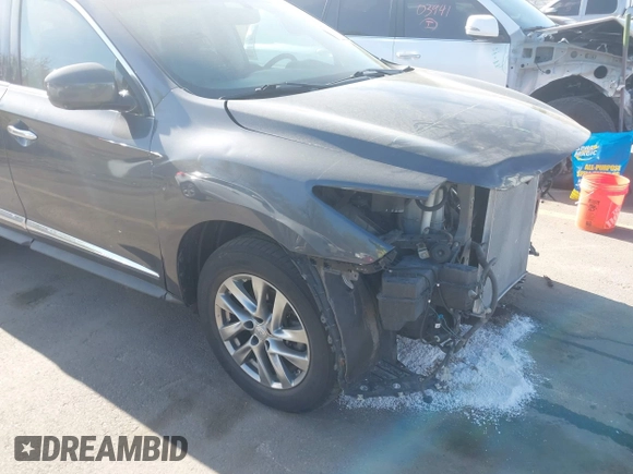 2013 Infiniti JX35 with VIN 5N1AL0MM3DC343801, listed as a IAAI auction lot 41986430 with 117,476 mi miles. Bid and sale history available at carsss.com. Image 18.