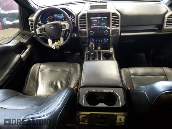 2015 Ford F-150 XLT with VIN 1FTEW1EG8FKE35426, listed as a Copart auction lot 55519055 with 221,060 mi miles and Non Repairable. Bid and sale history available at carsss.com. Image 8.