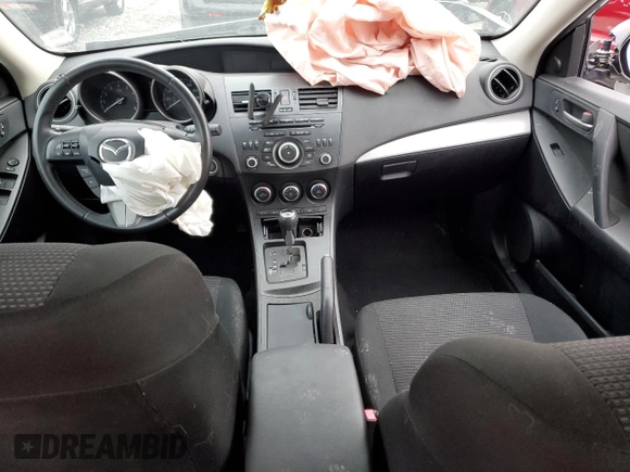 2013 Mazda 3 i Touring with VIN JM1BL1V7XD1712155, listed as a Copart auction lot 86358604 with Not Provided miles and Salvage Title. Bid and sale history available at DreamBid. Image 8.