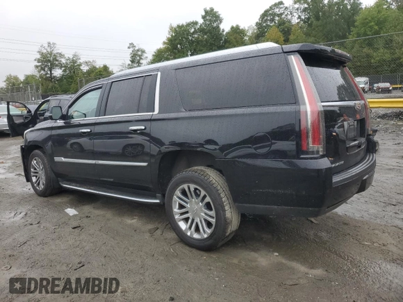 2017 Cadillac Escalade z VIN 1GYS4GKJ9HR142487, wystawiony jako Copart lot #73407214 z przebiegiem 178 710 mil mil oraz Szkoda całkowita • Salvage title. Historia ofert i sprzedaży dostępna na DreamBid. Obrazek 2.