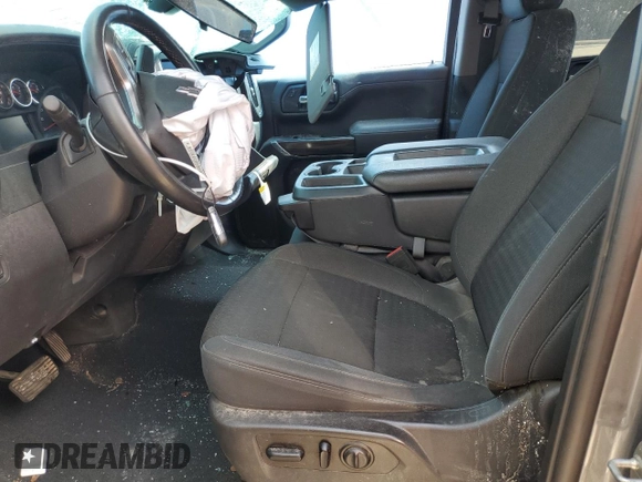 2021 Chevrolet Silverado 1500 RST with VIN 3GCUYEED5MG120963, listed as a Copart auction lot 46161745 with 117,701 mi miles and Salvage Title. Bid and sale history available at carsss.com. Image 7.