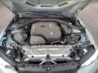 2023 BMW 3 Series 330e with VIN 3MW39FF03P8D07348, listed as a Copart auction lot 89401225 with 36,005 mi miles and Salvage Title. Bid and sale history available at carsss.com. Image 11.