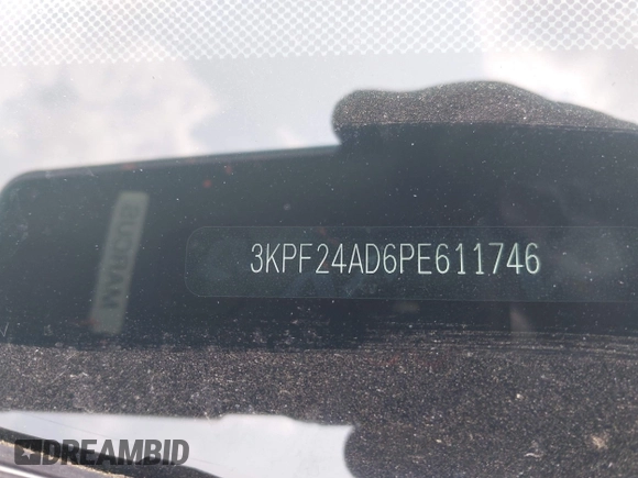 2023 Kia Forte LXS z VIN 3KPF24AD6PE611746, wystawiony jako IAAI lot #42427246 z przebiegiem 56 552 mil mil oraz . Historia ofert i sprzedaży dostępna na DreamBid. Obrazek 9.