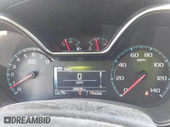 2016 Chevrolet Impala LT z VIN 1G1115S32GU162066, wystawiony jako IAAI lot #42258168 z przebiegiem 250 239 mil mil oraz . Historia ofert i sprzedaży dostępna na DreamBid. Obrazek 7.