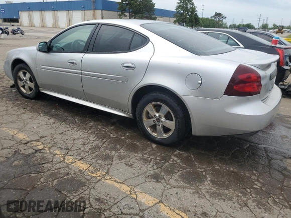 2005 Pontiac Grand Prix with VIN 2G2WP522651282095, listed as a Copart auction lot 58529505 with 184,125 mi miles and Clean title. Bid and sale history available at DreamBid. Image 2.