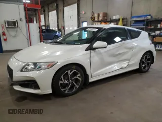 2016 Honda CR-Z EX with VIN JHMZF1C65GS001542, listed as a Copart auction lot 60165925 with 107,879 mi miles and Salvage title. Bid and sale history available at DreamBid. Image 1.