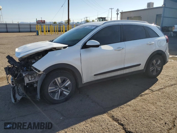 2022 Kia Niro LXS with VIN KNDCB3LC4N5549418, listed as a Copart auction lot 49970725 with 153,505 mi miles and Clean Title. Bid and sale history available at carsss.com. Image 1.