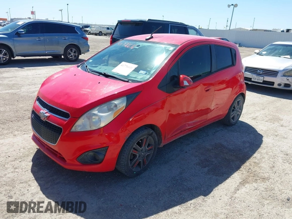 2013 Chevrolet Spark LS with VIN KL8CB6S99DC501598, listed as a IAAI auction lot 41776616 with 206,229 mi miles. Bid and sale history available at carsss.com. Image 6.