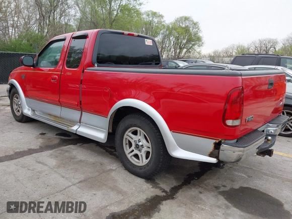 2000 Ford F-150 XL with VIN 1FTRX17L8YKA93634, listed as a IAAI auction lot 41957761 with 170,933 mi miles. Bid and sale history available at carsss.com. Image 3.