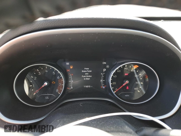 2018 Jeep Compass Limited with VIN 3C4NJDCB4JT262566, listed as a Copart auction lot 51823345 with 114,513 mi miles and Salvage Title. Bid and sale history available at carsss.com. Image 9.