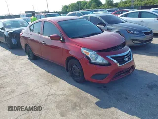2019 Nissan Versa SV with VIN 3N1CN7AP0KL844566, listed as a IAAI auction lot 42553444 with 51,358 mi miles and . Bid and sale history available at DreamBid. Image 1.