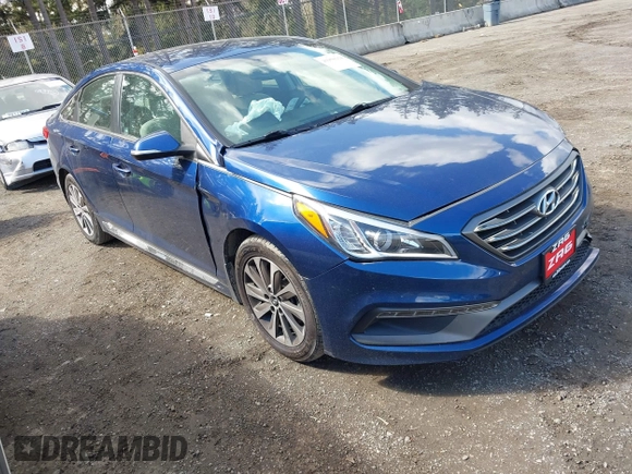 2017 Hyundai Sonata Sport with VIN 5NPE34AF3HH481285, listed as a IAAI auction lot 41950164 with 49,273 mi miles and . Bid and sale history available at DreamBid. Image 1.