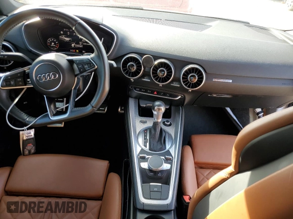 2020 Audi TT with VIN TRUAEAFV1L1000947, listed as a Copart auction lot 37233833 with 22,657 mi miles and . Bid and sale history available at DreamBid. Image 8.