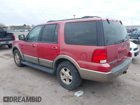 2003 Ford Expedition Eddie Bauer with VIN 1FMPU18L03LA46417, listed as a IAAI auction lot 41846785 with 209,708 mi miles. Bid and sale history available at carsss.com. Image 3.