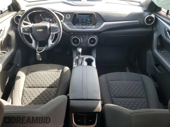 2019 Chevrolet Blazer with VIN 3GNKBGRS2KS612333, listed as a Copart auction lot 50008005 with 85,557 mi miles and Salvage title. Bid and sale history available at DreamBid. Image 8.