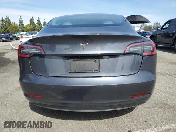 2019 Tesla Model 3 Mid Range with VIN 5YJ3E1EA0KF445185, listed as a Copart auction lot 48630675 with 76,351 mi miles and Salvage Title. Bid and sale history available at carsss.com. Image 6.