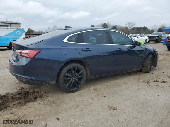 2021 Chevrolet Malibu LT with VIN 1G1ZD5ST2MF077254, listed as a Copart auction lot 43820585 with 94,885 mi miles and Salvage Title. Bid and sale history available at carsss.com. Image 3.