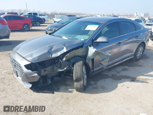 2019 Hyundai Sonata SE with VIN 5NPE24AF6KH750034, listed as a IAAI auction lot 41511943 with 116,871 mi miles. Bid and sale history available at carsss.com. Image 17.