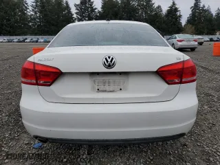 2014 Volkswagen Passat SE with VIN 1VWBP7A36EC007124, listed as a Copart auction lot 49841175 with 89,311 mi miles and Salvage Title. Bid and sale history available at carsss.com. Image 6.