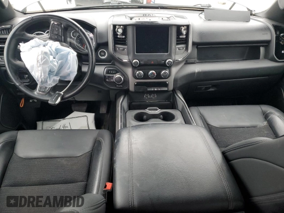 2020 Ram 1500 Big Horn with VIN 1C6SRFFT4LN384060, listed as a Copart auction lot 43800115 with 90,014 mi miles and Salvage title. Bid and sale history available at DreamBid. Image 8.