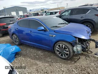 2015 Kia Optima SXL Turbo with VIN 5XXGR4A66FG462018, listed as a Copart auction lot 50087995 with Not Provided miles and Salvage Title. Bid and sale history available at DreamBid. Image 4.