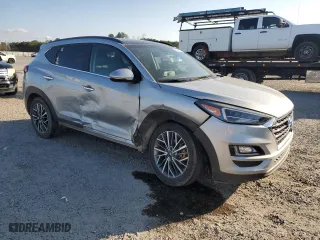 2020 Hyundai Tucson Ultimate with VIN KM8J33ALXLU224973, listed as a Copart auction lot 44374635 with 87,696 mi miles and Salvage Title. Bid and sale history available at carsss.com. Image 4.