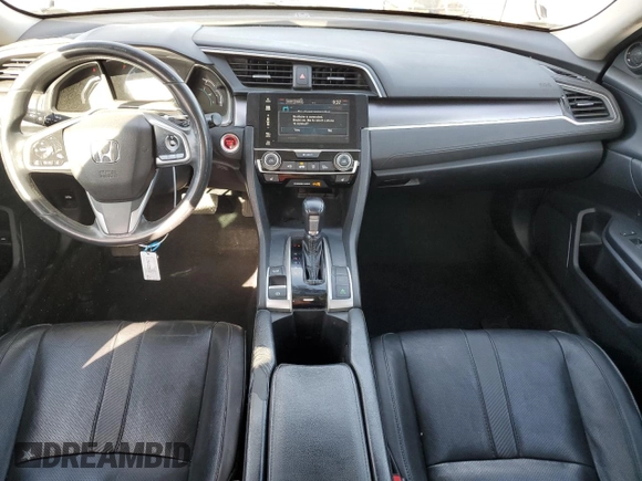 2017 Honda Civic EX-L with VIN 19XFC1F76HE015083, listed as a Copart auction lot 49513045 with 102,827 mi miles and Salvage title. Bid and sale history available at DreamBid. Image 8.