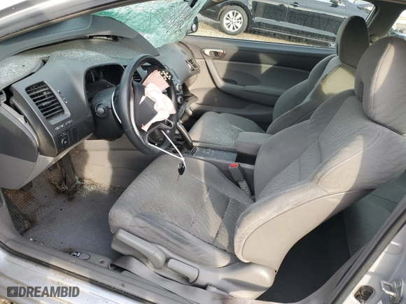 2009 Honda Civic Cpe LX with VIN 2HGFG11699H535501, listed as a Copart auction lot 82890164 with 140,211 mi miles and Salvage Title. Bid and sale history available at carsss.com. Image 7.