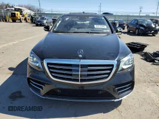 2020 Mercedes-Benz S 560 with VIN WDDUG8GB8LA502374, listed as a Copart auction lot 50412965 with 59,859 mi miles and Salvage Title. Bid and sale history available at carsss.com. Image 5.