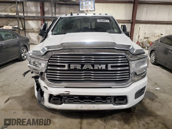 2023 Ram 2500 Laramie with VIN 3C6UR5FLXPG632054, listed as a Copart auction lot 51972575 with 79,647 mi miles and Salvage Title. Bid and sale history available at carsss.com. Image 5.