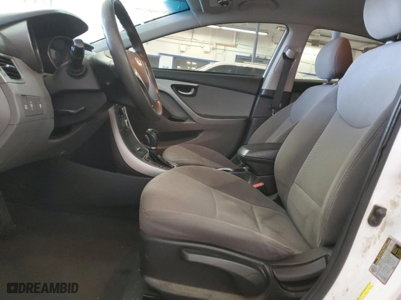2016 Hyundai Elantra SE with VIN 5NPDH4AE4GH676749, listed as a Copart auction lot 48598855 with 0 mi miles and Salvage Title. Bid and sale history available at carsss.com. Image 7.