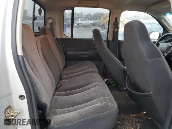 2004 Dodge Dakota Sport with VIN 1D7HL38K44S506609, listed as a Copart auction lot 84263824 with 244,242 mi miles and Salvage Title. Bid and sale history available at carsss.com. Image 10.